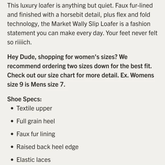 SALE💥NWT🧡Hey Dude Wally Slip Loafer Market 2 - Picture 10 of 11